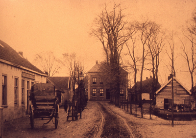 DIA30092 Kijkje op de Burgemeester Letteweg; ca. 1920