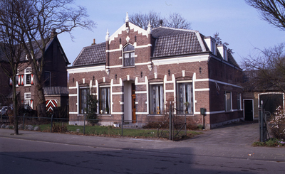 DIA30347 Villa langs de Burgemeester Letteweg; ca. 1993
