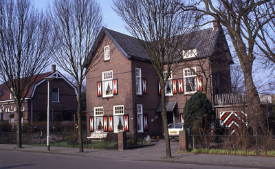 DIA30350 Villa langs de Burgemeester Letteweg; ca. 1993