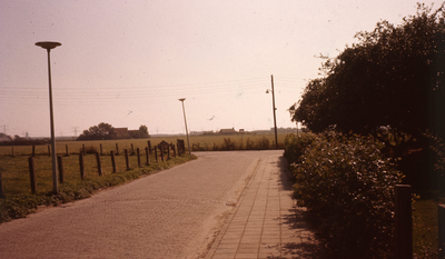 DIA30525 De Goudhoekweg in Oostvoorne; ca. 1973