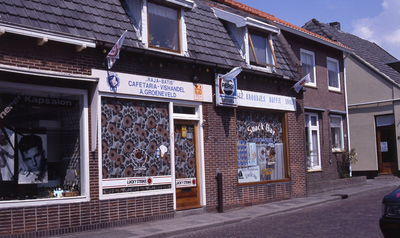 DIA36024 Cafetaria en vishandel A. Groeneveld; ca. 1993