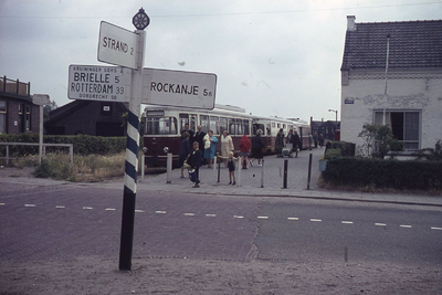 DIA36329 Het RTM station in Oostvoorne; 1965