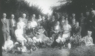 DIA36372 Huwelijk Leen Piet van Solingen en Pietje Snaijer; 29 juli 1915