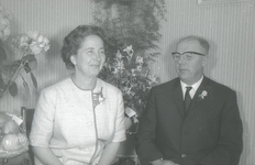 DIA36376 Dirk Moree en Naatje van de Bos, gehuwd op 2 juni 1937; ca. 1962