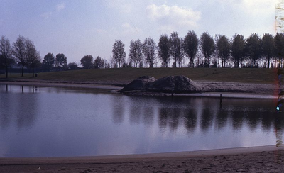 DIA39192 De Stompaardse Plas in de Bernisse; ca. 1985