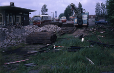 DIA40127 Het verwijderen van tramrails na opheffen van de RTM-lijn; 14 mei 1967