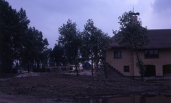 DIA40165 De bouw van de woning voor P.L. Baris op het terrein van Boerderij Hoogwerf; 5 augustus 1968