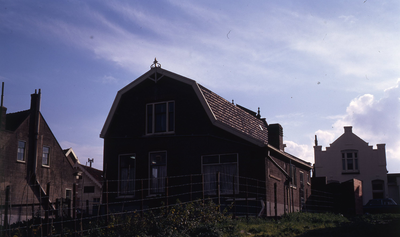 DIA40266 Achterkant van het voormalige postkantoor.; November 1971