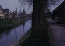 DIA40343 De molen gezien vanaf de Bermweg; 17 april 1973