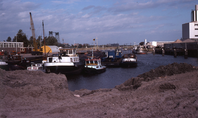 DIA40423 Afsluiting van de Oude Haven; 27 september 1975