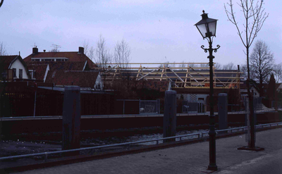 DIA41117 Nieuwbouw langs de Westkade; 25 februari 1984