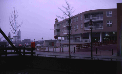DIA41491 De Kopspijker, gezien vanaf de Westkade; 9 januari 1988