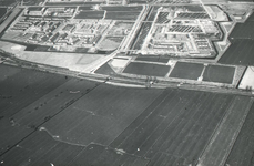 DIA41867 Luchtfoto van de wijk Schiekamp in aanbouw; 1963