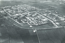 DIA41868 Luchtfoto van de wijk Schiekamp in aanbouw; 1963