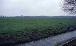 DIA42236 De polder rond Spijkenisse, gezien vanaf de Taurusstraat; ca. 1975