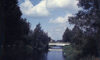 DIA43192 De brug ter hoogte van de Zijlstraat over de Vierambachtenboezem; ca. 1968