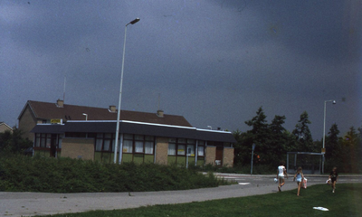 DIA43462 Apotheek op de hoek van de Hekelingseweg en de Schouw; ca. 1986