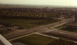 DIA43582 Verzorgingstehuis De Marckenburgh: uitzicht op de Hekelingseweg; ca. 1978