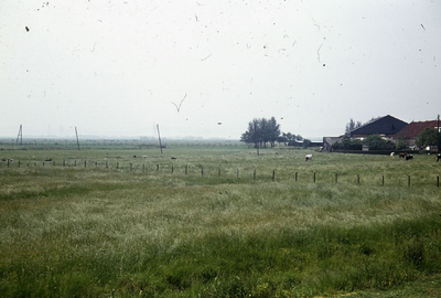 DIA43950 Boerderij langs de Breekade; ca. 1978