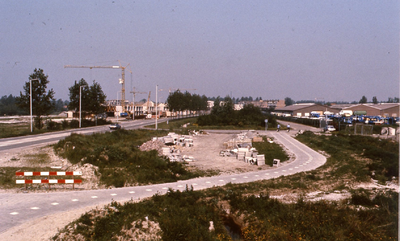 DIA44064 Het terrein waar het ziekenhuis Ruwaard van Putten is geprojecteerd; ca. 1984