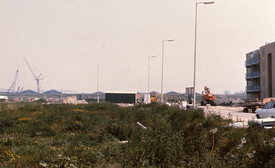 DIA44068 Het terrein waar het ziekenhuis Ruwaard van Putten is geprojecteerd; ca. 1984