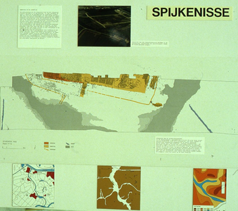 DIA44147 Tentoonstelling 10.000 jaar wonen in het Maasmondgebied: Boerderij uit de ijzertijd in Spijkenisse; Juni 1980