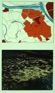 DIA44148 Tentoonstelling 10.000 jaar wonen in het Maasmondgebied: Boerderij uit de ijzertijd in Spijkenisse; Juni 1980