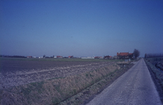 DIA68056 Voormalig woonhuis van de familie Hokke. Momenteel staat hier het fruitbedrijf van Johan en Karin Briggeman; 1978