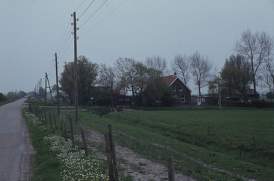 DIA68078 Zicht ter hoogte aansluiting Geldweg; 1979