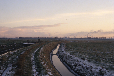 DIA68081 Zicht richting Verloren Kostdijk; 1979