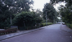 DIA69222 De begraafplaats langs de Raadhuisstraat; ca. 1993