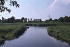 DIA70015 Zicht vanaf de Hollemaarsedijk; 1979