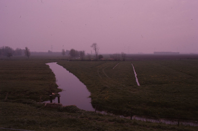 DIA70023 Holle Mare, gezien van de Verloren Kostdijk; 1973