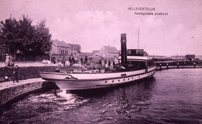 DIA_PB0072 Aanlegplaats Postboot; ca. 1910