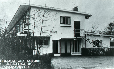 DIA_PB0083 Rotterdamse Gezondheidskolonie Agathahuis; ca. 1910