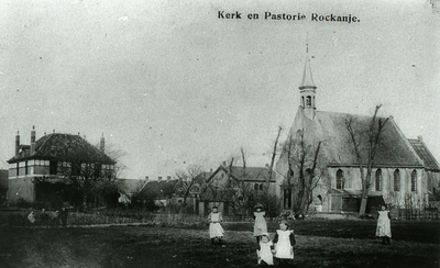 DIA_PB0117 De kerk van Rockanje; ca. 1915