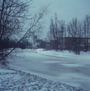 DIA_GF_1076 De Plantage met het gelijknamige verzorgingstehuis; winter 1963