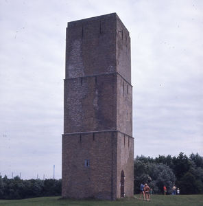 DIA_GF_1234 Het Stenen Baken (of 'de Stenen Baak'), een vuurtoren gebouwd in 1630. Op de toren werd een vuur gestookt. ...