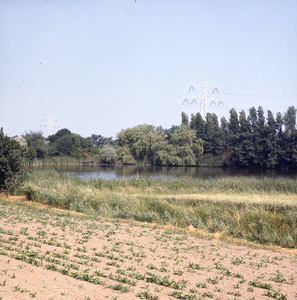 DIA_GF_1297 Waaltje langs de Ooievaarsdijk; 4 juli 1977