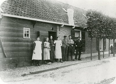 AB_GEMEENLANDSEDIJKNOORD_031 De machinistenwoning, naast het gemaal van de polder Abbenbroek; ca. 1920