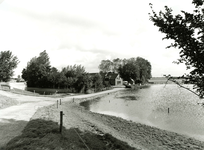 AB_HOOGWATER_007 Wateroverlast in de polder van Abbenbroek na de overvloedige regenval; 16 september 1998