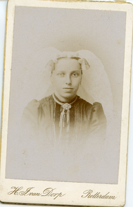 AB_PERSONEN_011 Anna van den Hoonaard - Donker; ca. 1900