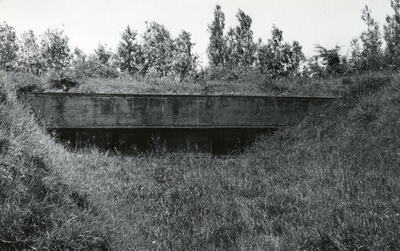 BR_BASTION8_001 Duitse uitkijkpost in Bastion VIII (Lijnbaanbolwerk); ca. 1950