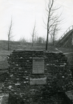 BR_BASTION9_018 Het 1 aprilmonument op Bastion IX (Kijkpaalbolwerk), dat op 1 april 1922 werd onthuld door koningin ...