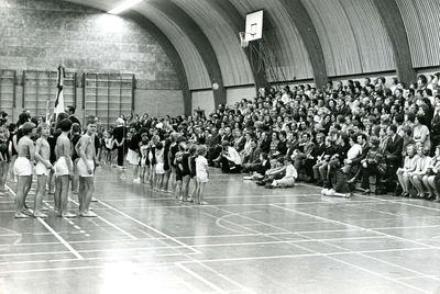 BR_VERENIGINGEN_BRINIO_012 Gymnastiekvereniging Brinio viert haar 75-jarig bestaan in Sportcomplex Dukdalf; 21 maart 1971