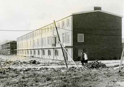 BR_DEKANTERSTRAAT_003 Woningen langs de De Kanterstraat in aanbouw; ca. 1961