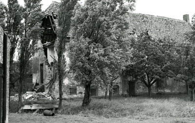 BR_DERIK_HUISTERUGGE_019 Afbraak van het Huis te Rugge; 1968