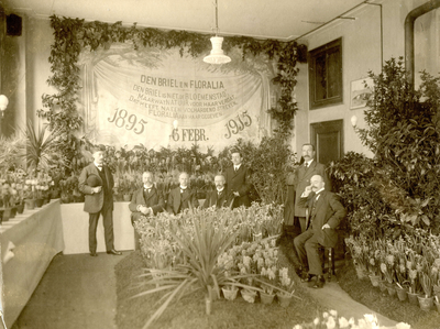 BR_FLORALIA_007 Viering van het 20-jarig bestaan van de vereniging Floralia (1895- 1915); 6 februari 1915