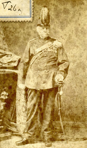 BP_MILITAIREN_011 Een kapitein bij de Brielse Schutterij; ca. 1872