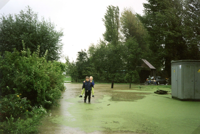 BR_ROCHUSMEEUWISZOONWEG_042 Wateroverlast na zware regenval; 17 september 1998